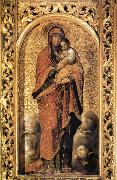 unknow artist The Virgin of the Brotherhood Spain oil painting reproduction